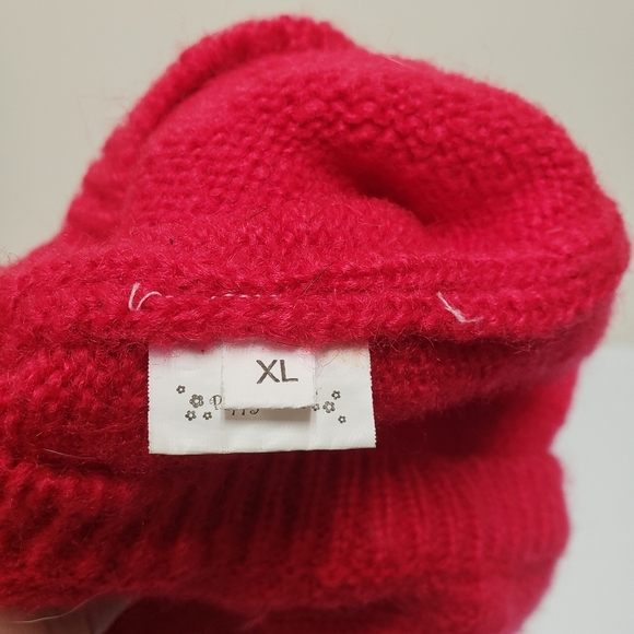 Puppy Luck Dog Christmas Tree Holiday Knit Sweater Size XL - Picture 3 of 8